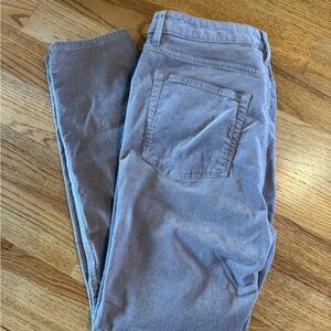 LOFT Taupe Corduroy Pants
